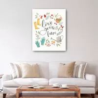 Life Full Bloom II Canvas Art