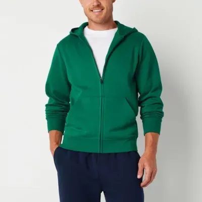 Xersion Quick Dry Cotton Fleece Mens Long Sleeve Hoodie