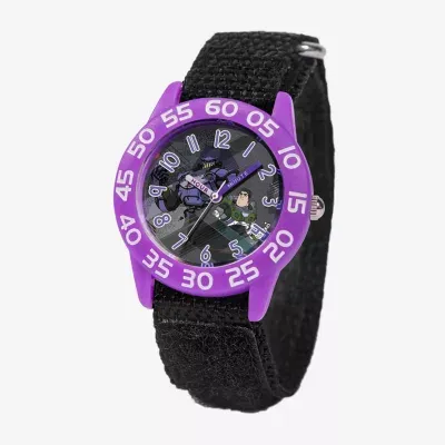 Disney Boys Black Strap Watch Wds001153