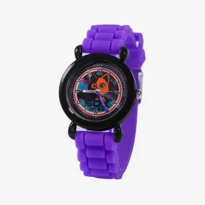 Disney Boys Purple Strap Watch Wds001158