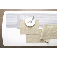 Home Expressions 4-pc. Miles Taupe Placemat