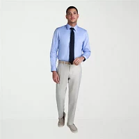 Haggar Premium Comfort Mens Classic Fit Long Sleeve Dress Shirt