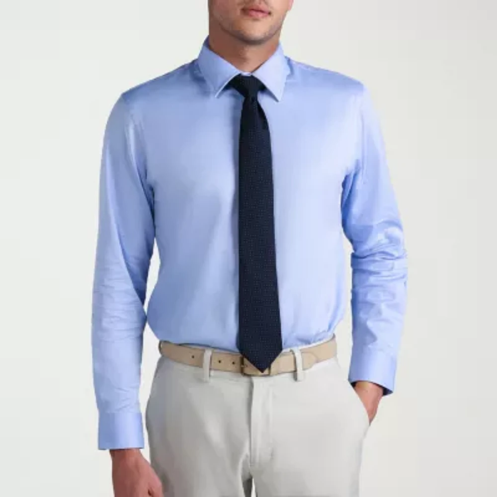Haggar Premium Comfort Mens Classic Fit Long Sleeve Dress Shirt
