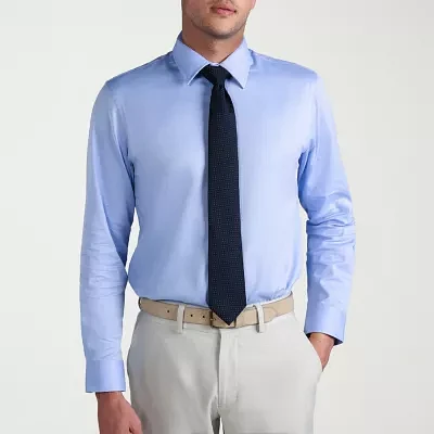 Haggar Premium Comfort Mens Classic Fit Long Sleeve Dress Shirt