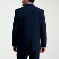 Haggar Herringbone Mens Stretch Fabric Classic Fit Suit Jacket
