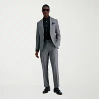 Haggar Glen Mens Plaid Stretch Fabric Slim Fit Suit Jacket