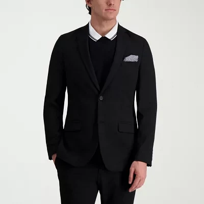 Haggar 4 Way Stretch Ultra Mens Stretch Fabric Super Slim Fit Suit Jacket