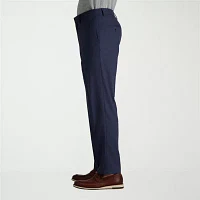 Haggar JMH Tailored Windowpane Mens Classic Fit Flat Front Suit Pant
