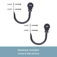 Kenney Davenport 2-pc. Curtain Holdback