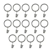 Kenney 1.25" 14-pc. Curtain Rings
