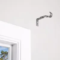 Kenney 1" Adjustable 2-pc. Curtain Rod Brackets