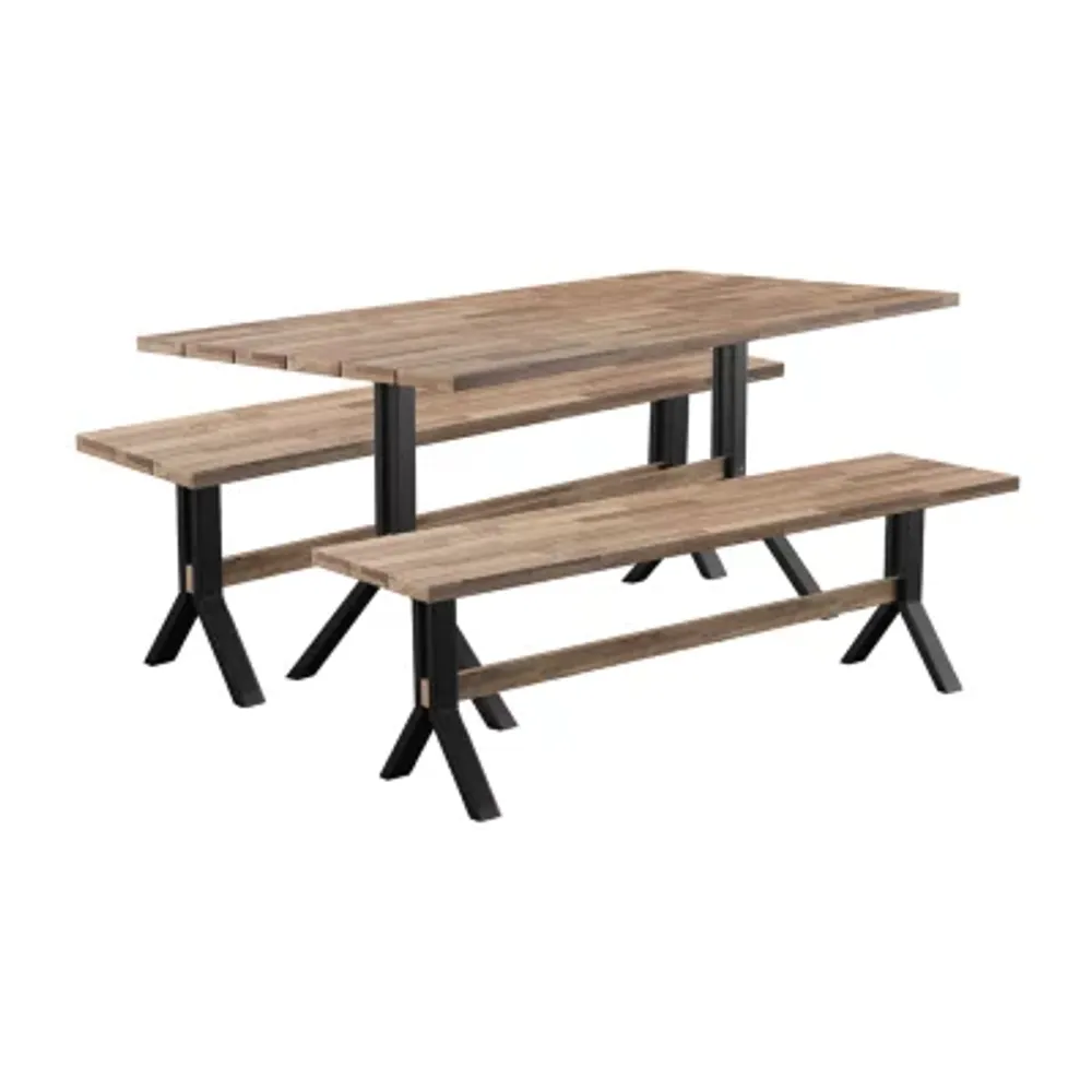 Osxmund Collection -pc. Patio Dining Set Weather Resistant