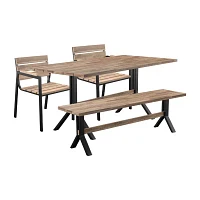 Osxmund Collection 5-pc. Patio Dining Set Weather Resistant