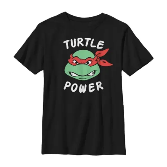 Little & Big Boys Crew Neck Teenage Mutant Ninja Turtles Long Sleeve  Graphic T-Shirt, Color: Olive - JCPenney