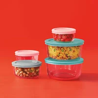 Pyrex Simply Store 10-pc. Glass Storage Set