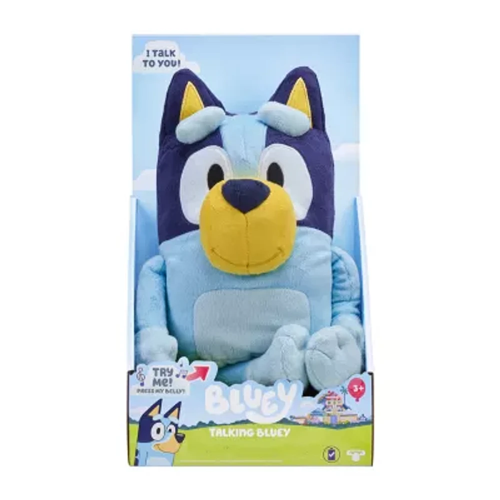 Talking Classic Plush Bluey Plush Doll