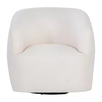 Sutton Sherpa Swivel Chair