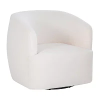 Sutton Sherpa Swivel Chair