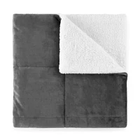 North Pole Trading Co. Mink To Sherpa Reversible Throw