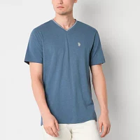 U.S. Polo Assn. Mens V Neck Short Sleeve T-Shirt