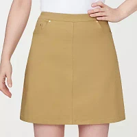 Hearts Of Palm Womens Mid Rise Skort