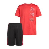 adidas Big Boys 2-pc. Short Set