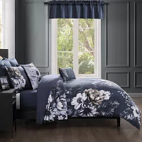 Bebejan Forget Me Not 100% Cotton Sateen 5 Piece Reversible Comforter Set