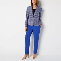 Black Label by Evan-Picone Womens Straight Fit Suit Pant
