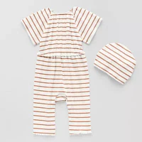 Grayson Little Baby Girls Short Sleeve Jumpsuit