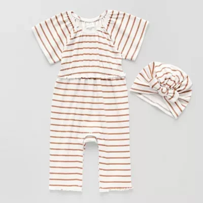 Grayson Little Baby Girls Short Sleeve Jumpsuit