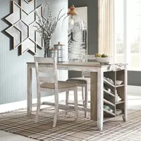 Signature Design by Ashley® Skempton 3-Piece Counter Height Dining Set