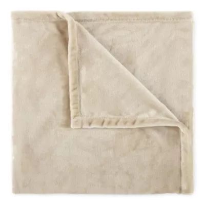 Home Expressions Velvet Plush Solid Throw