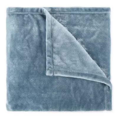 Home Expressions Velvet Plush Solid Throw