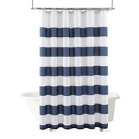 Home Expressions Rugby Stripe Shower Curtain