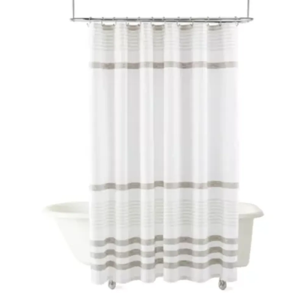 Linden Street Yarn Dye Stripe Shower Curtain