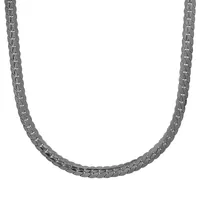 Steeltime Mens Stainless Steel Hypoallergenic 24 Inch Link Necklace