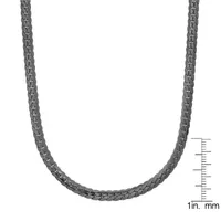 Steeltime Mens Stainless Steel Hypoallergenic 24 Inch Link Necklace