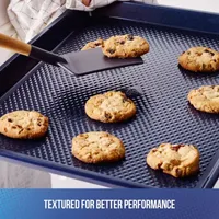 Blue Diamond 2pc. Small And Medium Non-Stick Cookie Sheet