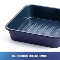 Blue Diamond Square Non-Stick Cake Pan