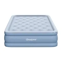 Beautyrest Posture-Lux 15" Offset Coil Queen Air Mattress with Express Pump