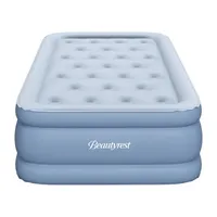 Beautyrest Posture-Lux 15" Offset Coil Twin Air Mattress with Express Pump