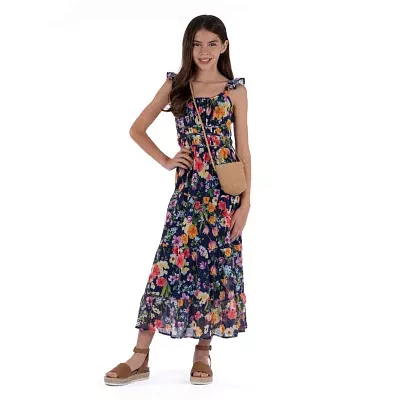 Speechless Big Girls Sleeveless Floral Maxi Dress