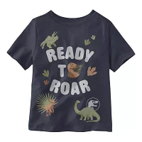 Little Boys Crew Neck Short Sleeve Jurassic World Graphic T-Shirt