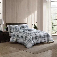 Eddie Bauer Alder Plaid Cotton Midweight Comforter Set