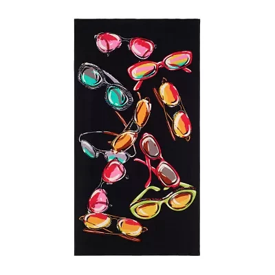 Nicole Miller Colorful Shades Beach Towel