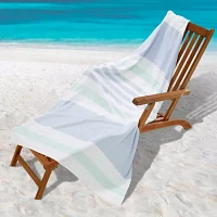 Izod Stripe Quick Dry Beach Towels