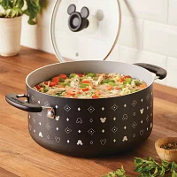 Farberware Disney Monochrome Ceramic 5.5-qt. Non-Stick Stockpot with Lid