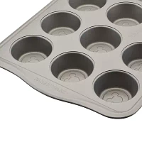 Farberware Disney Bake with Mickey Mouse 12-Cup Non-Stick Muffin Pan