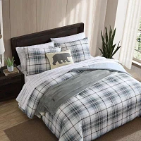 Eddie Bauer Alder Plaid Cotton Midweight Comforter Set