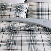 Eddie Bauer Alder Plaid Cotton Midweight Comforter Set